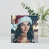 Merry Christmas - Santa Girl -  招待状 (スタンド正面)