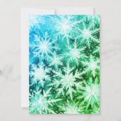 Merry Christmas Santa in Martini Glass シーズンカード (裏面)