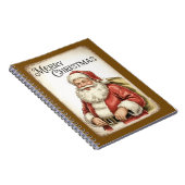 Merry Christmas Santa Notebook ノートブック (右側)