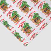 Merry Christmas Santa Pineapple 薄葉紙 (詳細)