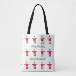 Merry Christmas Santa Tote トートバッグ