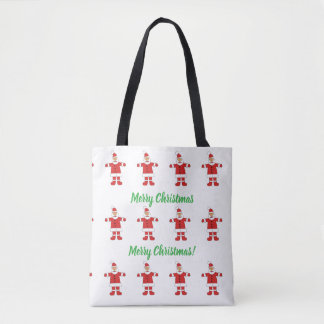 Merry Christmas Santa Tote トートバッグ