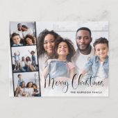 Merry Christmas Script 5写真 シーズンポストカード (正面)