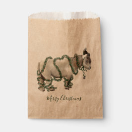 Merry Christmas Shetland Pony Favor Bag フェイバーバッグ