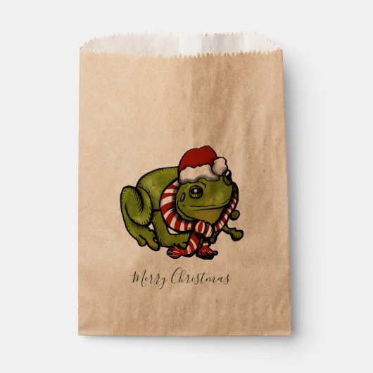Merry Christmas Shetland Pony Favor Bag フェイバーバッグ (正面)