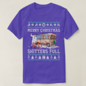Merry Christmas Shitters Full Ugly Sweater  Tシャツ (デザイン正面)
