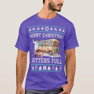 Merry Christmas Shitters Full Ugly Sweater  Tシャツ
