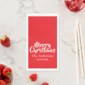 Merry Christmas Simple Stylish Modern Minimal Mono (インサイチュ)