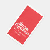 Merry Christmas Simple Stylish Modern Minimal Mono (コーナー)