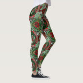 Merry Christmas Snow Globe, Wreath Leggings レギンス (右)