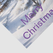 Merry Christmas Snowman Tissue Paper 薄葉紙 (詳細)