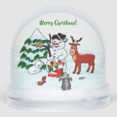 Merry Christmas! Snowman with Friends (裏面)