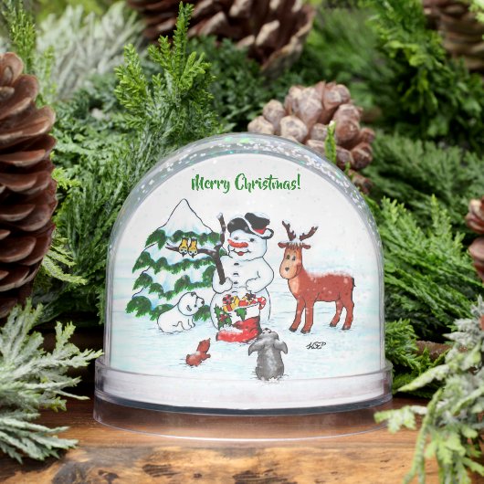 Merry Christmas! Snowman with Friends (冬)