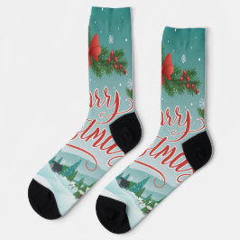 Merry Christmas Socks ソックス