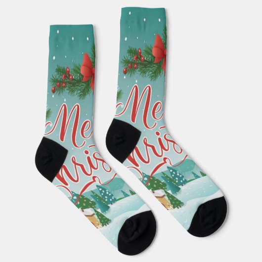 Merry Christmas Socks ソックス (右)