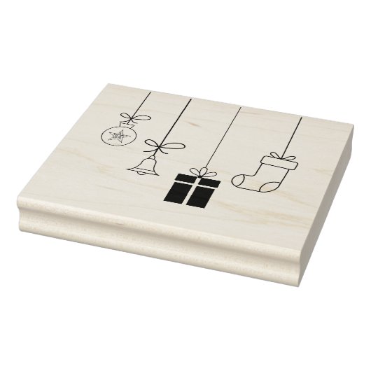 Merry Christmas Stamp ラバースタンプ (スタンプ)