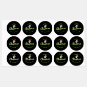 Merry Christmas' sticker and label  ラベル (シート)