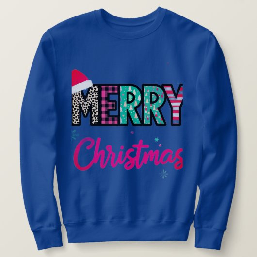 MERRY Christmas Sweatshirt スウェットシャツ (デザイン正面)