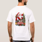 Merry Christmas Tシャツ (裏面)