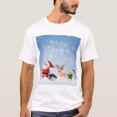 Merry Christmas Tシャツ (正面)