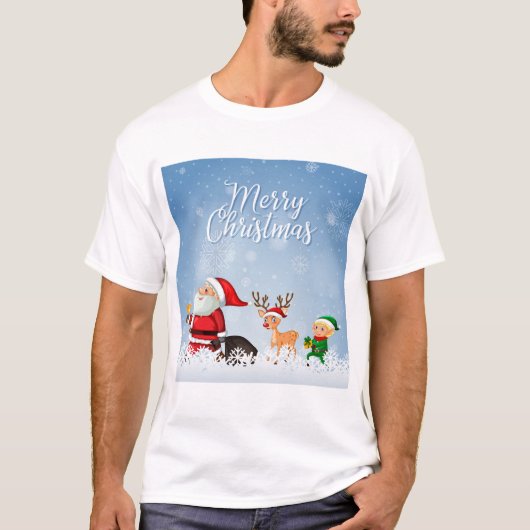 Merry Christmas Tシャツ (正面)
