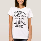 Merry Christmas Tシャツ (正面)