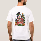 Merry Christmas Tシャツ (裏面)
