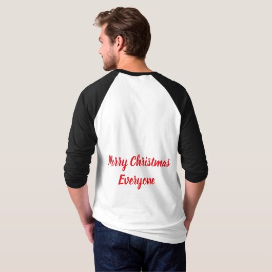 Merry Christmas Tシャツ (裏面フル)