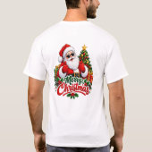 Merry Christmas Tシャツ (裏面)