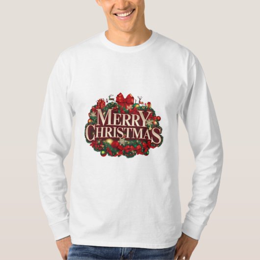 Merry Christmas Tシャツ (正面)