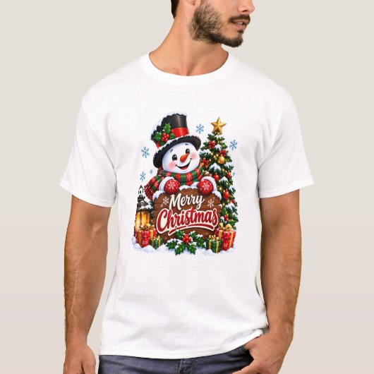 Merry Christmas Tシャツ (正面)