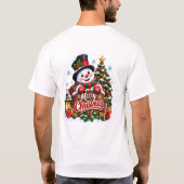 Merry Christmas Tシャツ (裏面)