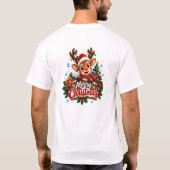 Merry Christmas Tシャツ (裏面)