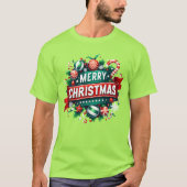 Merry Christmas Tシャツ (正面)