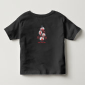 Merry Christmas T-Shirt トドラーTシャツ (裏面)