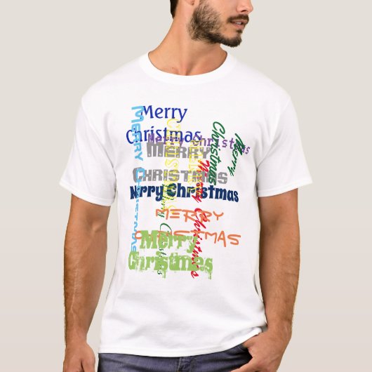 Merry Christmas T-Shirt Tシャツ (正面)