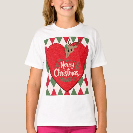 Merry Christmas T-Shirt Tシャツ (正面)