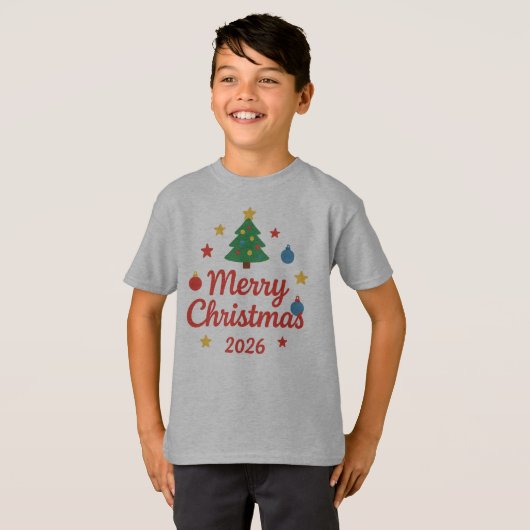 Merry Christmas T-Shirt Tシャツ (正面フル)