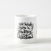 Merry Christmas Tasse - Cooler Weihnachtsmann コーヒーマグカップ (中央)