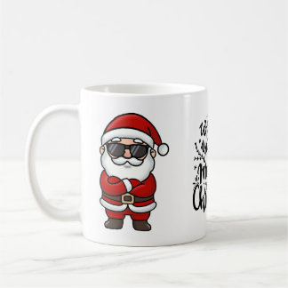 Merry Christmas Tasse - Cooler Weihnachtsmann  コーヒーマグカップ