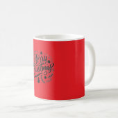 Merry Christmas Theme Mug コーヒーマグカップ (正面右)
