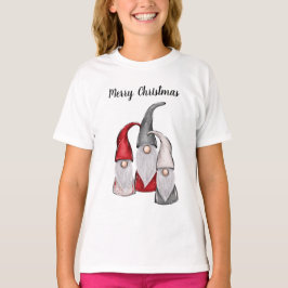 Merry Christmas Three Gnomes Tシャツ
