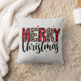 Merry Christmas Throw Pillow クッション