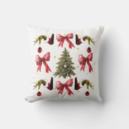 Merry Christmas Throw Pillow クッション