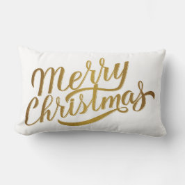 Merry Christmas Throw Pillow ランバークッション