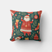 Merry Christmas Throw Pillow 6 クッション (正面)