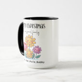 Merry Christmas to a Special Family cute マグカップ (正面左)