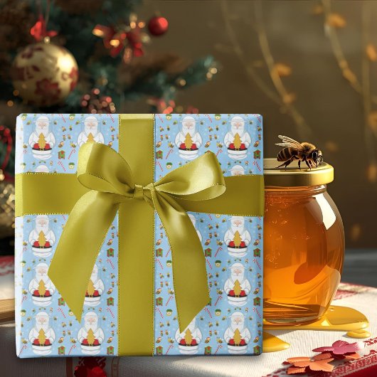 Merry Christmas to an Amazing Beekeeper ラッピングペーパー