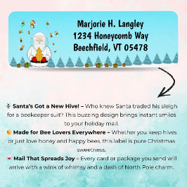 Merry Christmas to an Amazing Beekeeper Return Add ラベル