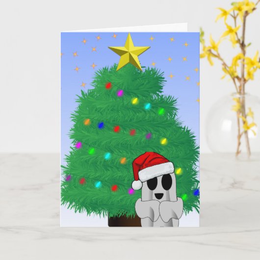 Merry Christmas to BOO! カード (黄色い花)